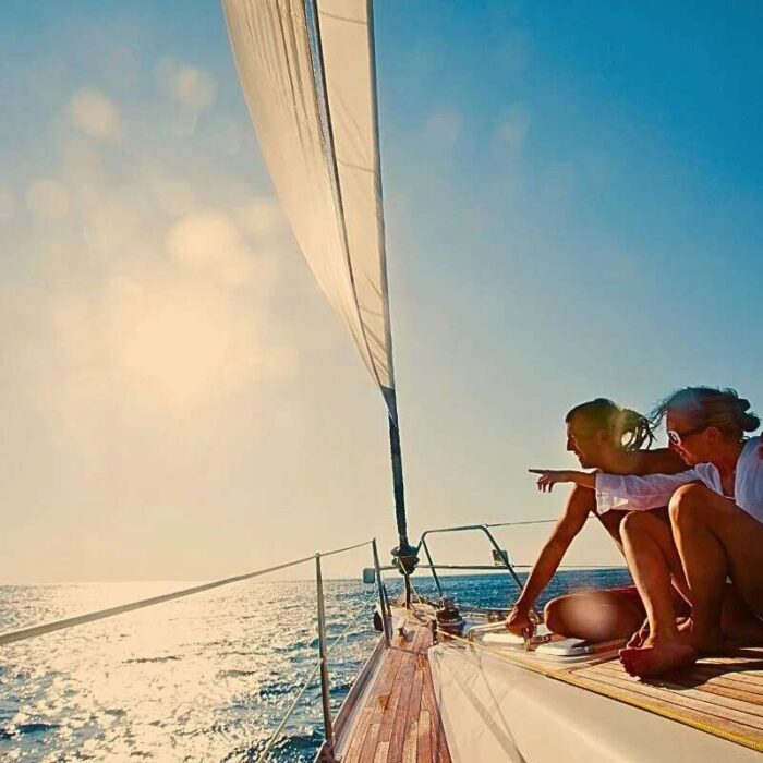 luxury saliling trip